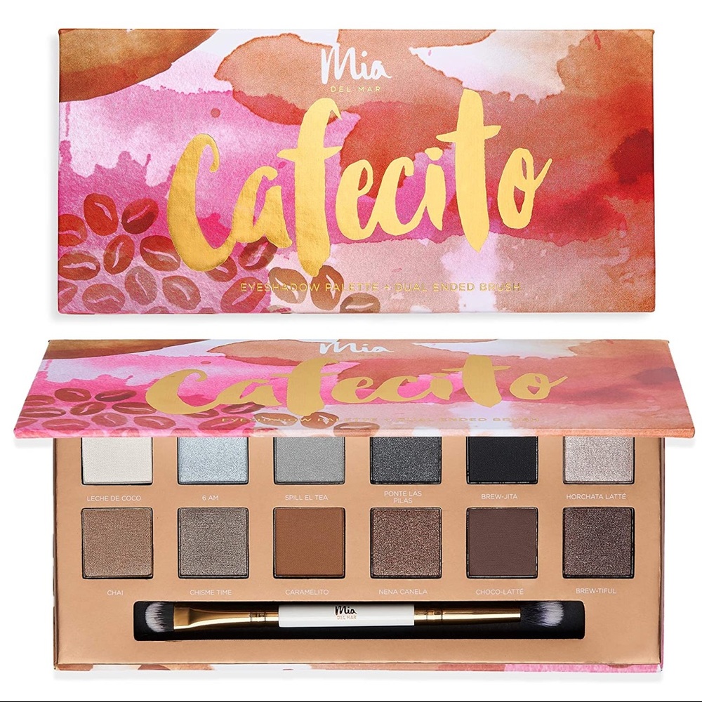 *NWT* Mia Del Mar Cafecito Eyeshadow Palette